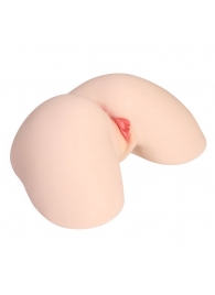 Мастурбатор-полуторс с двойным слоем материала Jenny Onahole Real Hips - KOKOS - в Омске купить с доставкой