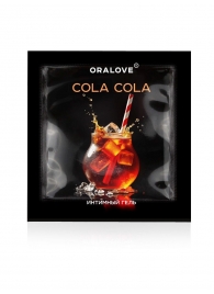 Саше съедобной оральной смазки OraLove с ароматом колы - 3 гр. - Биоритм - купить с доставкой в Омске