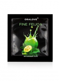 Саше съедобной оральной смазки OraLove с ароматом фейхоа - 3 гр. - Биоритм - купить с доставкой в Омске