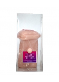 Телесный мастурбатор-вагина с фигурками на поверхности - LOVETOY (А-Полимер) - в Омске купить с доставкой