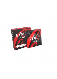 Презервативы с ароматом колы Expert Cola - 3 шт. - Expert - купить с доставкой в Омске