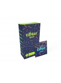 Светящиеся в темноте презервативы Expert Neon - 15 шт. - Expert - купить с доставкой в Омске