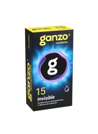 Супертонкие презервативы Ganzo Invisible - 15 шт. - Ganzo - купить с доставкой в Омске