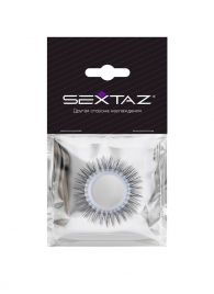 Круглое эрекционное кольцо с «ресничками» - Sextaz - в Омске купить с доставкой