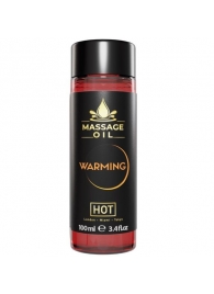 Массажное масло с согревающим эффектом Massage Oil Warming - 100 мл. - HOT - купить с доставкой в Омске