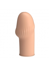 Телесная насадка на пенис Huel - 9 см. - Baile - в Омске купить с доставкой