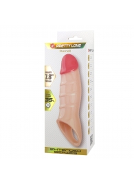 Телесная удлиняющая насадка на пенис Darnel - Baile - в Омске купить с доставкой