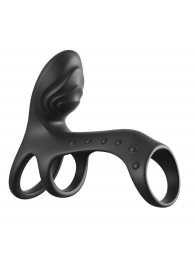 Черная насадка на пенис Ultimate Couples Cage Pro - Pipedream - в Омске купить с доставкой