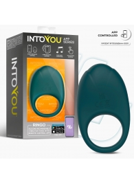 Зеленое интерактивное виброкольцо Ringo - Intoyou - в Омске купить с доставкой