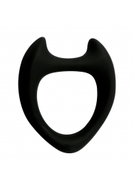 Черное эрекционное кольцо с рожками Wooomy Toro M - Adrien Lastic - в Омске купить с доставкой