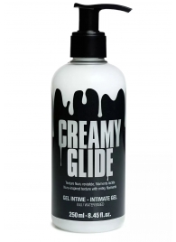 Лубрикант на водной основе Creamy Glide с консистенцией спермы - 250 мл. - Strap-on-me - купить с доставкой в Омске