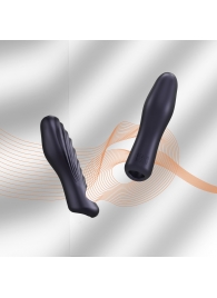 Сливовая силиконовая насадка на пенис с подхватом Manwan Ryzer - Manwan - в Омске купить с доставкой