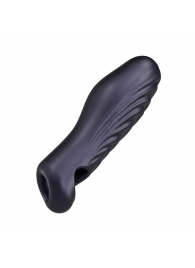 Сливовая силиконовая насадка на пенис с подхватом Manwan Ryzer - Manwan - в Омске купить с доставкой