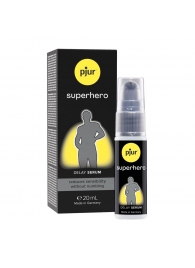 Пролонгатор-сыворотка pjur Superhero Delay Serum - 20 мл. - Pjur - купить с доставкой в Омске