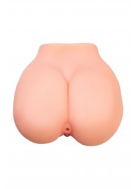 Реалистичный мастурбатор в форме попки с 2 любовными входами - No Name - в Омске купить с доставкой