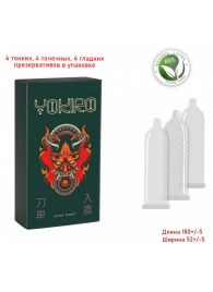 Презервативы YOKIRO Mix - 12 шт. - Sitabella - купить с доставкой в Омске