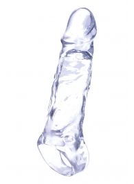 Прозрачная насадка-удлинитель Length Enhancer с подхватом - 16 см. - NMC - в Омске купить с доставкой