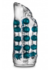 Прозрачный мастурбатор-вагина Super Stroker - Blush Novelties - в Омске купить с доставкой