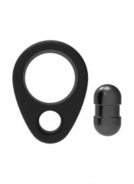 Черное эрекционное кольцо Cockring Single Weight - Dream Toys - в Омске купить с доставкой