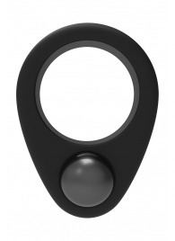 Черное эрекционное кольцо Cockring Single Weight - Dream Toys - в Омске купить с доставкой