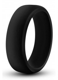 Черное эрекционное кольцо Silicone Go Pro Cock Ring - Blush Novelties - в Омске купить с доставкой