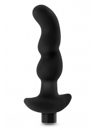 Черный вибромассажер простаты Prostate Massager 03 - 15,2 см. - Blush Novelties - в Омске купить с доставкой
