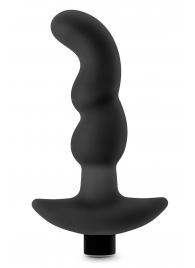 Черный вибромассажер простаты Prostate Massager 03 - 15,2 см. - Blush Novelties - в Омске купить с доставкой