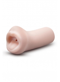 Телесный мастурбатор-ротик Candi - Blush Novelties - в Омске купить с доставкой