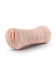 Телесный мастурбатор-вагина Ayumi с вибрацией - Blush Novelties - в Омске купить с доставкой