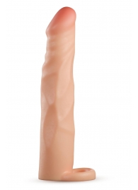 Телесная насадка-удлинитель Fortitude с подхватом - 17,7 см. - Blush Novelties - в Омске купить с доставкой
