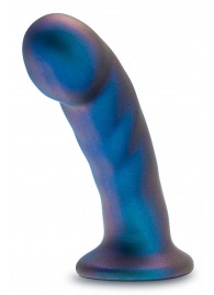 Синяя насадка-фаллоимитатор Rebellion 5.75 Inch Pegging Dildo - 14,6 см. - Blush Novelties - купить с доставкой в Омске