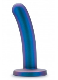 Синяя насадка с гладкой поверхностью Surrender 5.75 Inch Intermediate Pegging Dildo - 14,6 см. - Blush Novelties - купить с доставкой в Омске