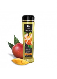 Массажное масло для тела Luscious Mango с ароматом манго - 240 мл. - Shunga - купить с доставкой в Омске