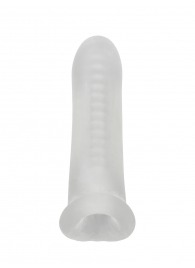 Белый фаллоудлинитель Striker - 13,5 см. - Lola Games - в Омске купить с доставкой