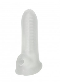 Белый фаллоудлинитель Striker - 13,5 см. - Lola Games - в Омске купить с доставкой