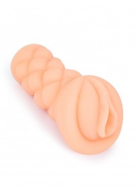 Телесный мастурбатор-вагина с вибропулей и эрекционными кольцами в комплекте - Sexy Girl - в Омске купить с доставкой