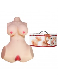 Мастурбатор-торс Aveline с 2 любовными тоннелями - Baile - в Омске купить с доставкой