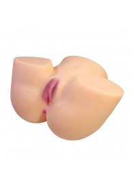 Телесный мастурбатор Liora с 2 любовными тоннелями - Baile - в Омске купить с доставкой