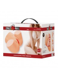 Телесный мастурбатор Liora с вибрацией - Baile - в Омске купить с доставкой