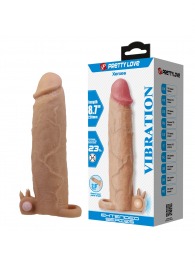 Телесная насадка на пенис Xerxes - 22 см. - Baile - в Омске купить с доставкой