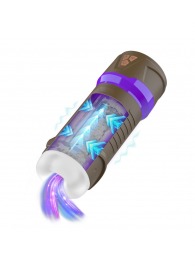 Интерактивный мастурбатор Misty с вакуумом, вибрацией и сжатием - Shots Media BV - в Омске купить с доставкой