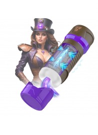 Интерактивный мастурбатор Misty с вакуумом, вибрацией и сжатием - Shots Media BV - в Омске купить с доставкой