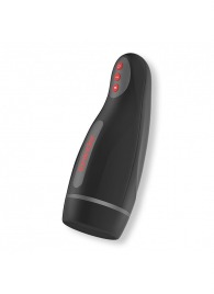 Черный автоматический мастурбатор с управлением через приложение - Oninder - в Омске купить с доставкой