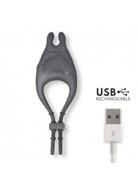 Черное эрекционное виброкольцо с управлением через приложение - Oninder - в Омске купить с доставкой