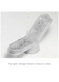 Белый мастурбатор FLIP 0 (ZERO) - Tenga - в Омске купить с доставкой