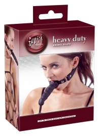 Кляп с наружным фаллоимитатором Knebel mit Dildo - Orion - купить с доставкой в Омске