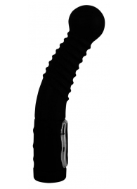 Чёрный стимулятор простаты с ротацией Prostate Twister - 20 см. - Orion - в Омске купить с доставкой