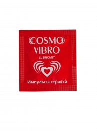 Пробник женского стимулирующего лубриканта на силиконовой основе Cosmo Vibro - 3 гр. - Биоритм - купить с доставкой в Омске