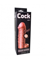 Фаллоудлинитель с кольцом COCK size L - 16,5 см. - LOVETOY (А-Полимер) - в Омске купить с доставкой