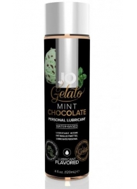Лубрикант с ароматом мятного шоколада JO GELATO MINT CHOCOLATE - 120 мл. - System JO - купить с доставкой в Омске